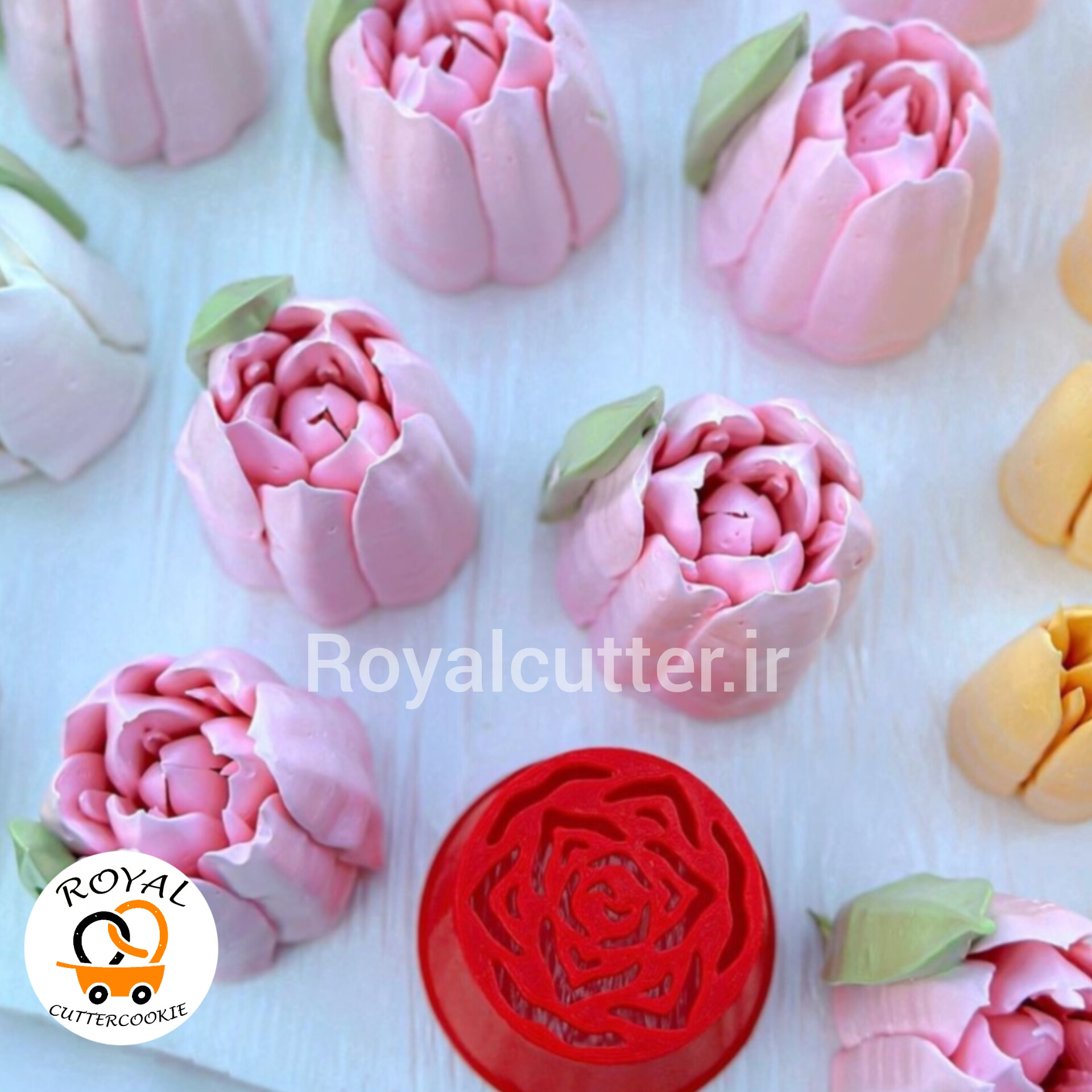 ماسوره روسی (زفیر) رویال کاتر طرح 26 سه بعدی قطر ۴.۵ سانت