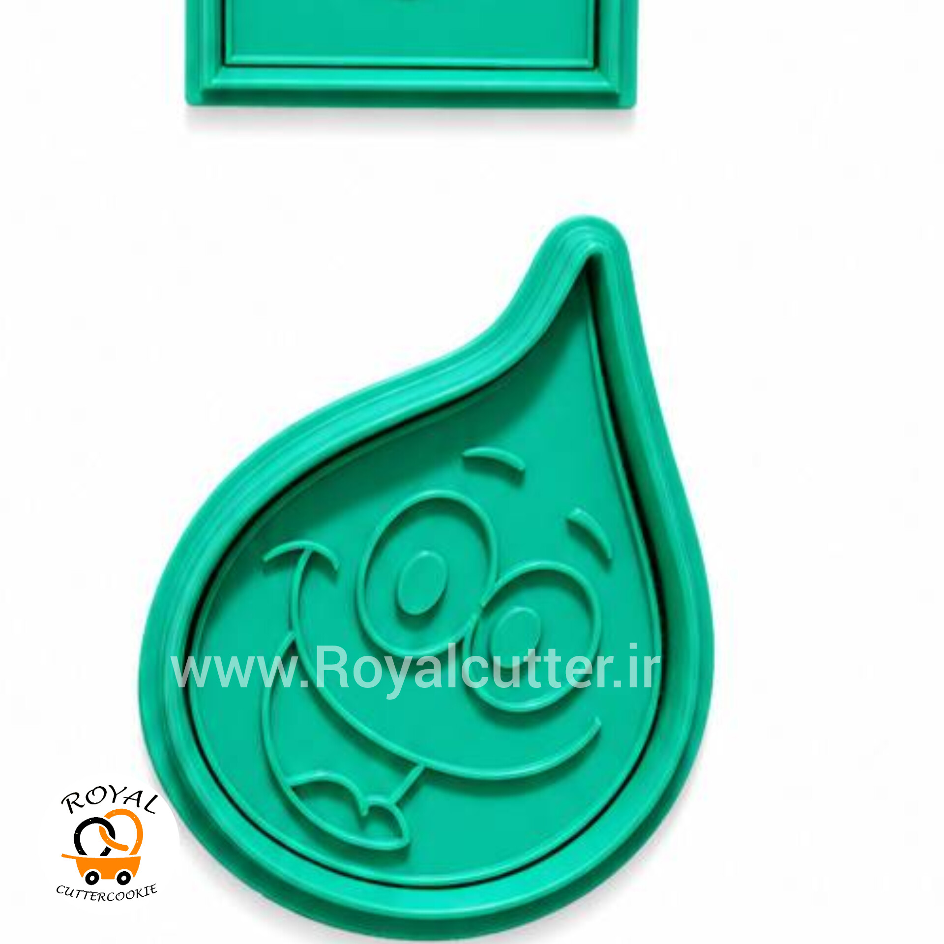 کاتر و مهر کوکی رویال کاتر طرح قطره آب8 الی 10 سانت